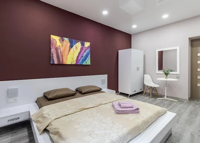 Apartamento Romantic Panorama Krakivska Street Leópolis