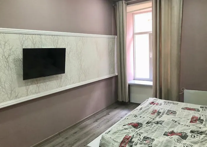 Romantic Panorama Krakivska Street Apartamento Leópolis